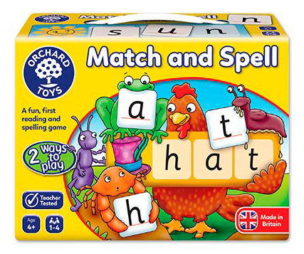 juego match and spell orchard toys