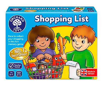 juego orchard toys shopping list